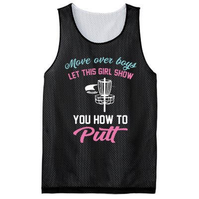 Funny Disc Golf Let This Show You How To Putt Mesh Reversible Basketball Jersey Tank