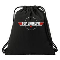 Fathers Day Gift Grandpa Gift From Grandkids Son Daughter Drawstring Bag