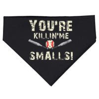 Funny Dad Gift Youre Killing Me Smalls Dad And Child USA-Made Doggie Bandana