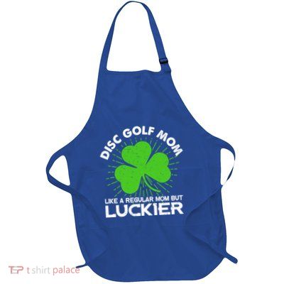 Funny Disc Golf Mom St Patrick's Day Lucky Irish Mama Gift Cute Gift Apron