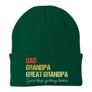 Fathers Day Gift from Grand Dad Grandpa Great Grandpa Knit Cap Winter Beanie