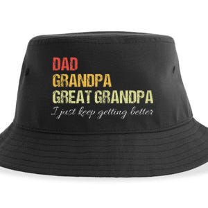 Fathers Day Gift from Grand Dad Grandpa Great Grandpa Sustainable Bucket Hat