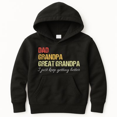 Fathers Day Gift from Grand Dad Grandpa Great Grandpa Kids Hoodie