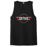 Fathers Day Gift Papa From Grandkids Son Daughter PosiCharge Competitor Tank