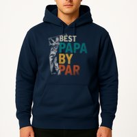 Fathers Day Golfer Dad Golfing Best Papa By Par Funny Golf Hoodie
