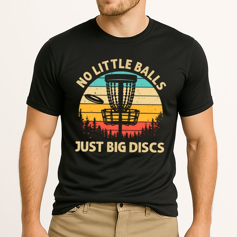 Funny Disc Golf Design Cooling Performance Crew T-Shirt