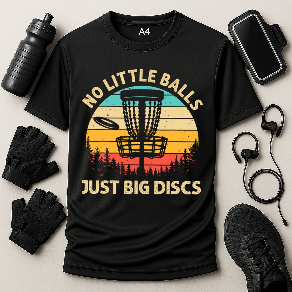 Funny Disc Golf Design Cooling Performance Crew T-Shirt