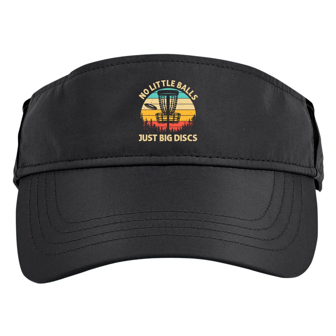 Funny Disc Golf Design Adult Drive Performance Visor