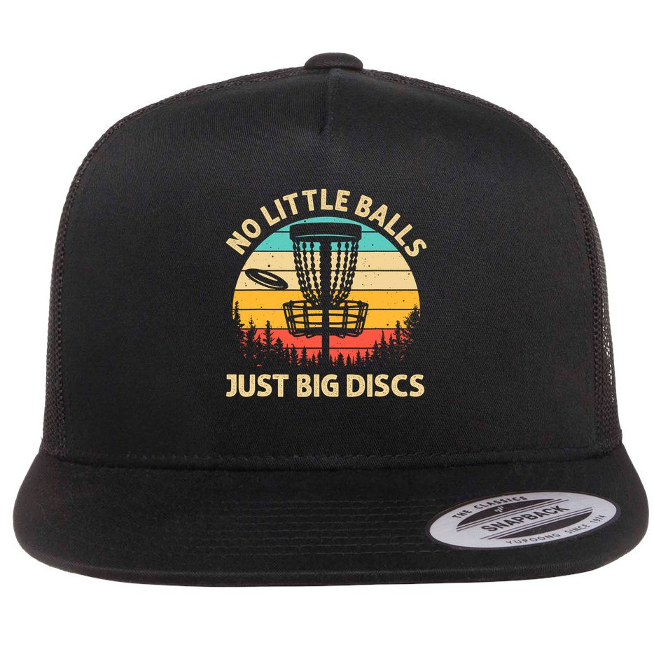 Funny Disc Golf Design Flat Bill Trucker Hat
