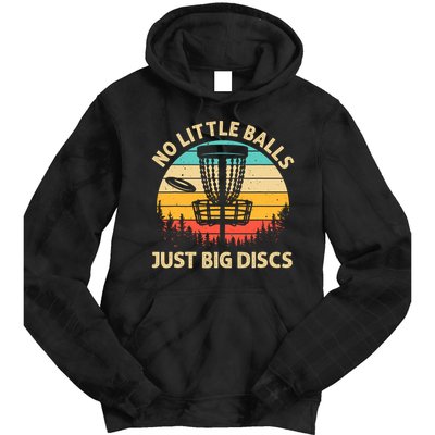 Funny Disc Golf Design Tie Dye Hoodie