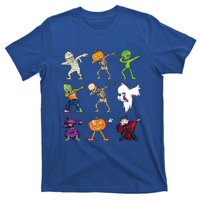 Funny Dabbing Halloween Skeleton Pumpkin Mummy Dab Meaningful Gift T-Shirt