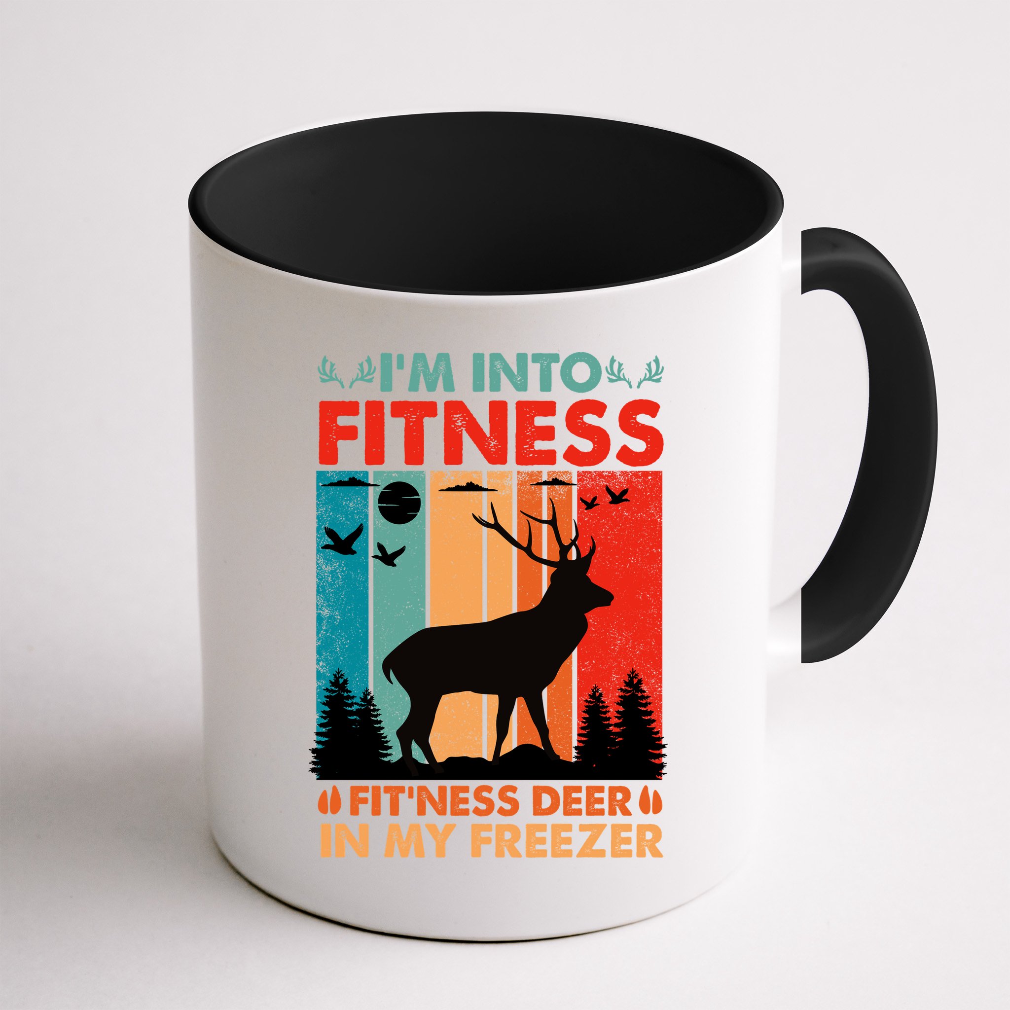 Funny Deer Hunter Gift Mug