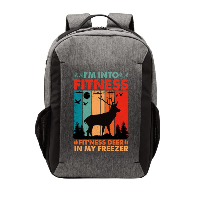 Funny Deer Hunter Gift Vector Backpack