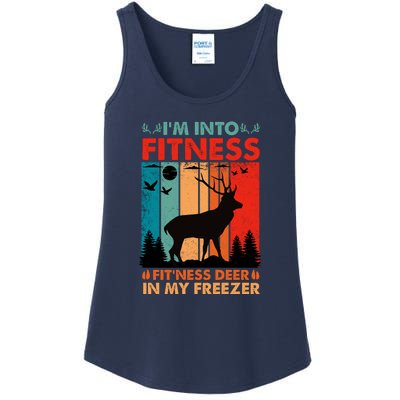 Funny Deer Hunter Gift Ladies Essential Tank