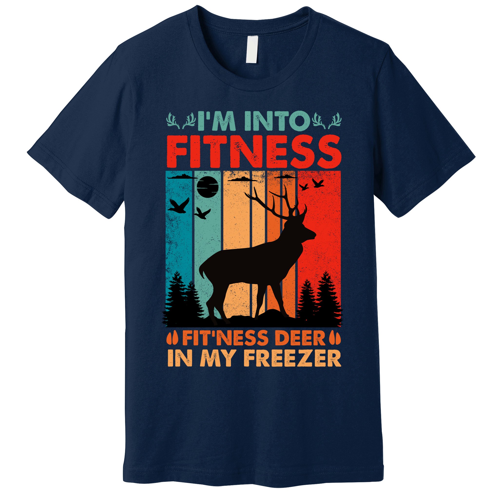 Funny Deer Hunter Gift Premium T-Shirt