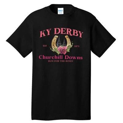 Frauen Derby Horse Racing Tall T-Shirt