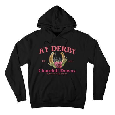 Frauen Derby Horse Racing Tall Hoodie