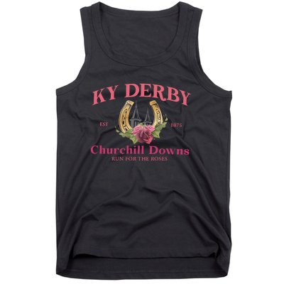 Frauen Derby Horse Racing Tank Top