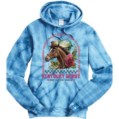 Frauen Derby Horse Racing Tie Dye Hoodie