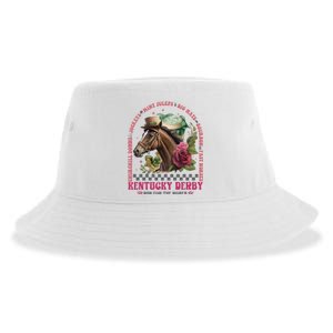 Frauen Derby Horse Racing Sustainable Bucket Hat