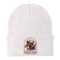 Frauen Derby Horse Racing Knit Cap Winter Beanie