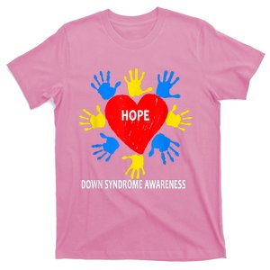 Funny Design Hope Down Syndrome Awareness T-Shirt