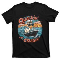 Funny Duck Hunting Hiding Cruise Duck Hunter Cruise Ship T-Shirt