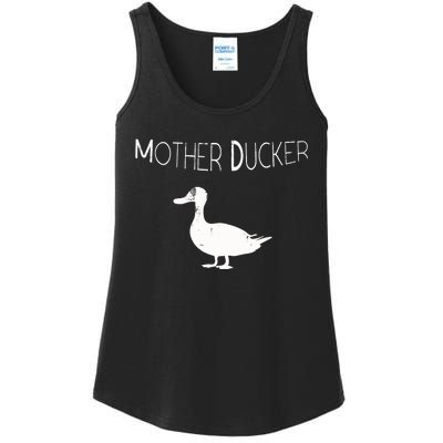 Funny Duck Hunting Mother Ducker For Moms Ladies Essential Tank