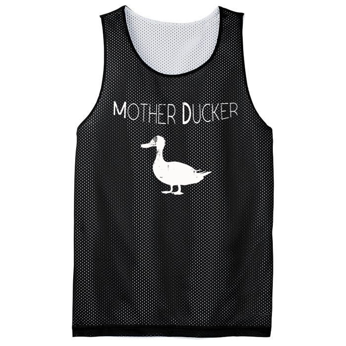 Funny Duck Hunting Mother Ducker For Moms Mesh Reversible Basketball Jersey Tank