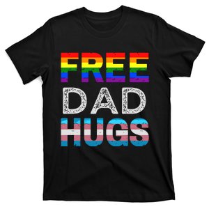 Free Dad Hugs Pride Month Proud Ally T-Shirt