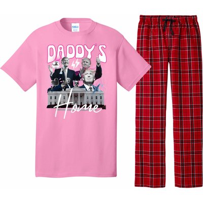 Funny Daddys Home Trump 90s Bootleg Style Pajama Set