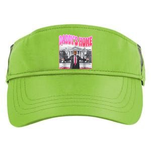 Funny Daddys Home Trump 2024 Take America Back 2024 Adult Drive Performance Visor