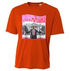 Funny Daddys Home Trump 2024 Take America Back 2024 Cooling Performance Crew T-Shirt