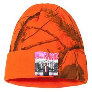 Funny Daddys Home Trump 2024 Take America Back 2024 Kati Licensed 12" Camo Beanie