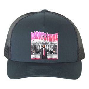 Funny Daddys Home Trump 2024 Take America Back 2024 Yupoong Adult 5-Panel Trucker Hat