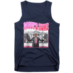 Funny Daddys Home Trump 2024 Take America Back 2024 Tank Top