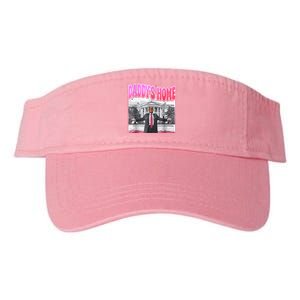 Funny Daddys Home Trump 2024 Take America Back 2024 Valucap Bio-Washed Visor