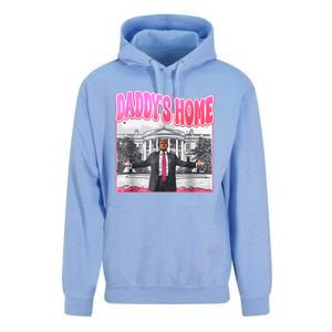 Funny Daddys Home Trump 2024 Take America Back 2024 Unisex Surf Hoodie