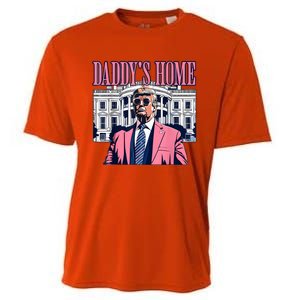 Funny Daddys Home Trump 2024 Take America Back 2024 Cooling Performance Crew T-Shirt