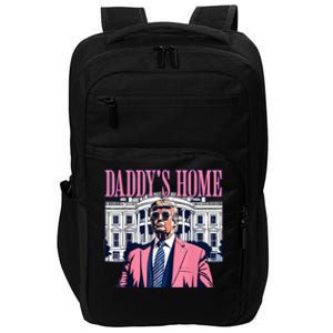 Funny Daddys Home Trump 2024 Take America Back 2024 Impact Tech Backpack