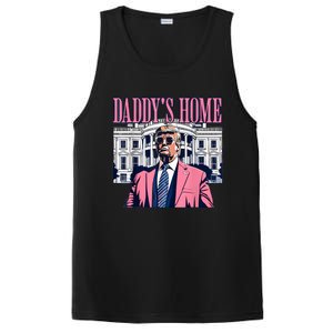 Funny Daddys Home Trump 2024 Take America Back 2024 PosiCharge Competitor Tank