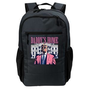 Funny Daddys Home Trump 2024 Take America Back 2024 Daily Commute Backpack