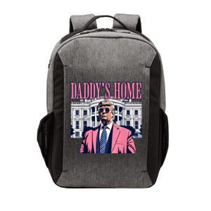 Funny Daddys Home Trump 2024 Take America Back 2024 Vector Backpack