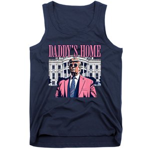 Funny Daddys Home Trump 2024 Take America Back 2024 Tank Top