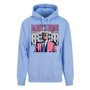 Funny Daddys Home Trump 2024 Take America Back 2024 Unisex Surf Hoodie