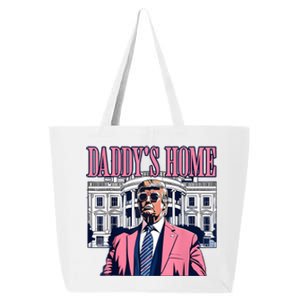 Funny Daddys Home Trump 2024 Take America Back 2024 25L Jumbo Tote