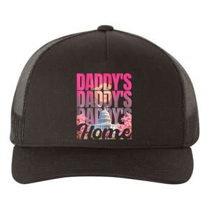 Funny Daddys Home Trump Pink 2024 Take America Back 2024 Yupoong Adult 5-Panel Trucker Hat