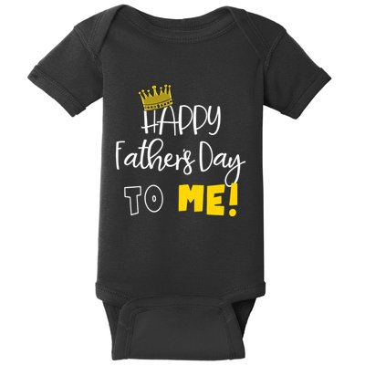 Funny DadS Happy FatherS Day To Me Baby Bodysuit