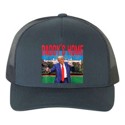 Funny Daddys Home Trump 2024 Take America Back 2024 Yupoong Adult 5-Panel Trucker Hat