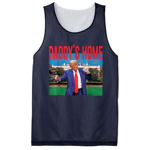 Funny Daddys Home Trump 2024 Take America Back 2024 Mesh Reversible Basketball Jersey Tank